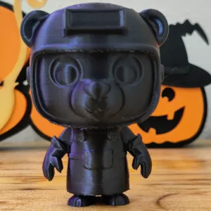 Funko style Working Bear