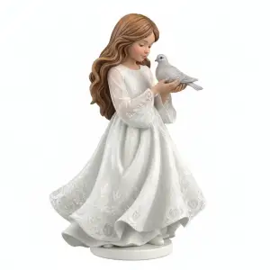 Girl With Turtle Dove