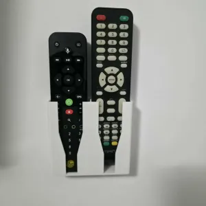 double remote control holder