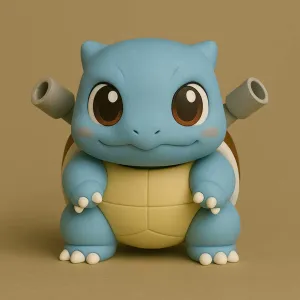 Blastoise pokemon chibi