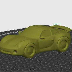Cartoon Sport car
