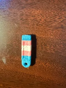 Pride Whistle Key Chain