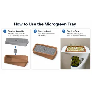 DNA Grow Tower for Microgreens and Plants