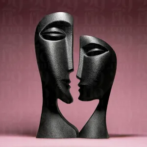 Abstract Couple Sculpture