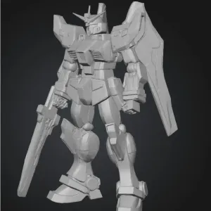 FREE heroic sci-fi Gundam-style mecha
