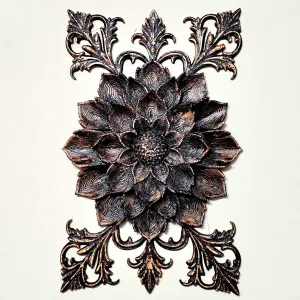 Gothic Elegance Flower - Wall Display