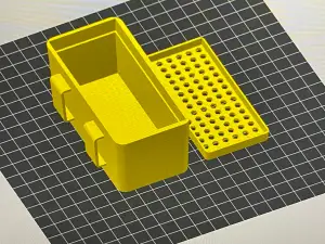 Caja para carnada de pesca