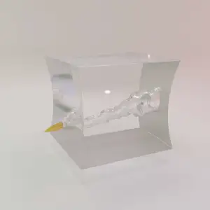 Bullet Flying Through (Clear Resin)