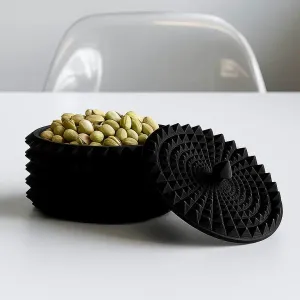 THE SPIKES - BOWL WITH LID / SNACK BOWL WITH LID / DECOR