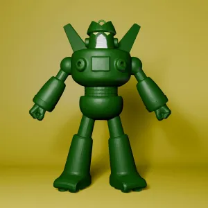 Quantum Guardian Keychain Figure