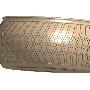 FlowerPot. with a tray