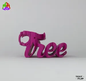Text Flip - Tree