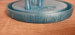 Illuminated Silver Stag Stand Inspired by Harry Potter