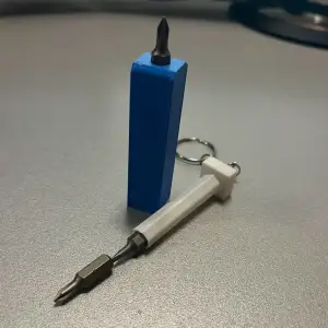 Keychain pocket screwdriver