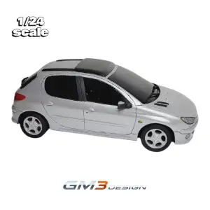 kit STL auto clasico escala 1:24 - modelo para impresion 3d