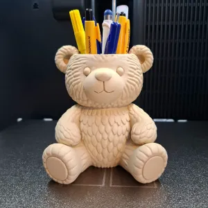 Teddy Bear Pen Holder