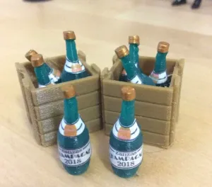 Champagne Bottle (1:18 scale)