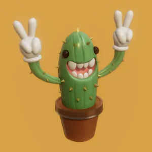 cactus man 🌵