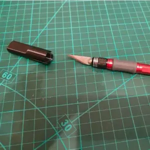 Utility knife cap