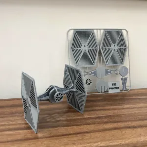 Tie Fighter kit card