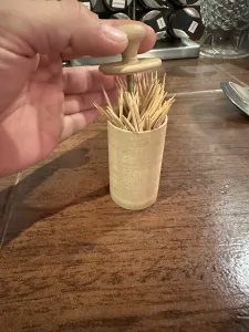 Toothpick holder