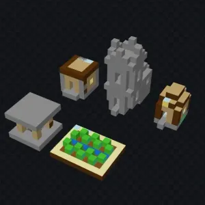 Minecraft Inspired Original Village Pack 2