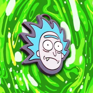 RICK KEYCHAIN