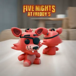 FOXY FIVE NIGHTS AT FREDDY'S KEYCHAIN
