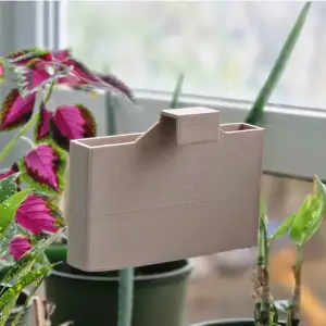 Elegant Dual Phone Bedside Holder for 18mm Furniture Panels