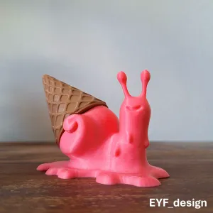 Snail Ice Cream Figure