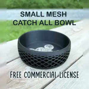 Mesh catch all bowl