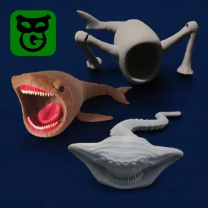 Epic Sea Monster Pack Volume 1 (Multicolor)