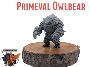 DnD TTRPG Primeval Owlbear Miniature