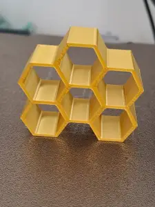 Bee hive honeycomb for mini bees