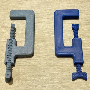 Clamp print-in-place