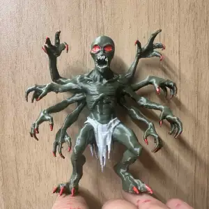 Eight-Armed Mutant Zombie Horror Monster