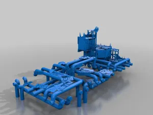 refinery 3 - orks - terrain