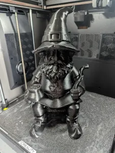 Leprechaun outdoor light cover AI Generated image to 3D