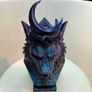 Moon Wolf King bust