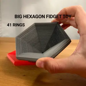 Big Hexagon Fidget Toy