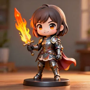 Fire Knight Girl