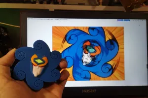 Waves Avatar / Aqua WarriorMagic Gyro – Launchable & Spinnab