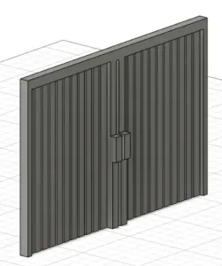 1/18 PORTE DE GARAGE E / GARAGE DOOR E