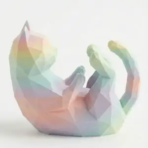 🐈 Snooze-Proof Paws: The Minimalist Cat Phone Stand
