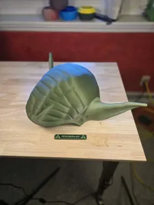 Star Wars Master Jedi Yoda Grogu Helmet Head