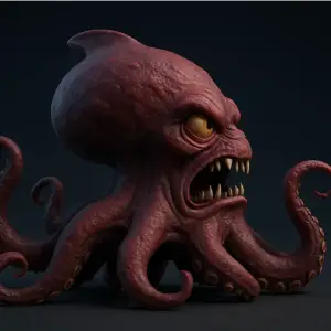 Pulpo Mounstruoso figura