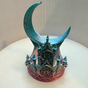 Gothic moon crown