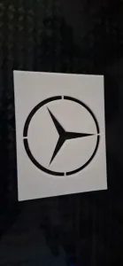 logo mercedes para detailing