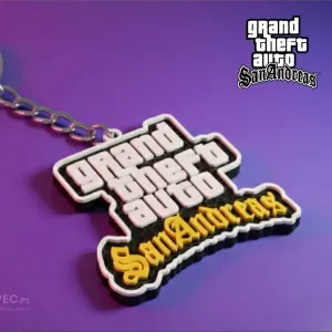 GTA San Andreas keychain