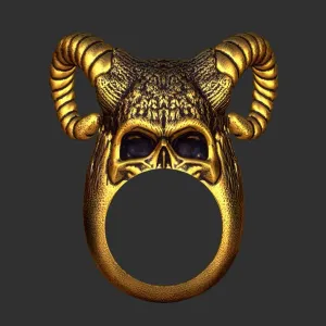 Skull King Ring